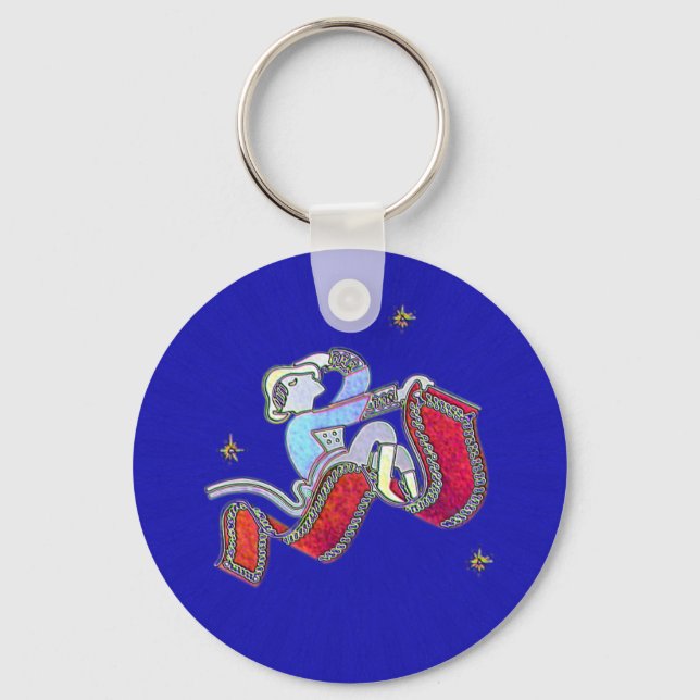 Magic Carpet Keychain (Front)
