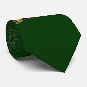 Magic Carpet Ride Tie (Dark Green)