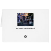 Magic chair greeting card (Back Horizontal)