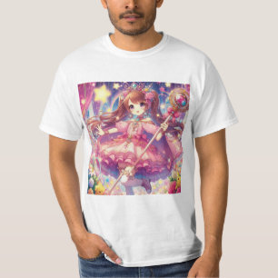 Magic charm: anime-style witch T-Shirt