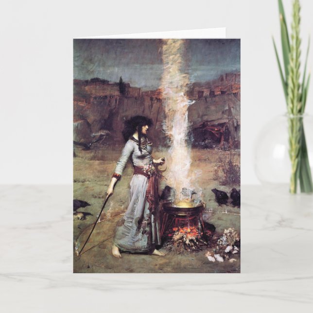 Magic Circle 1886 Waterhouse Card (Front)