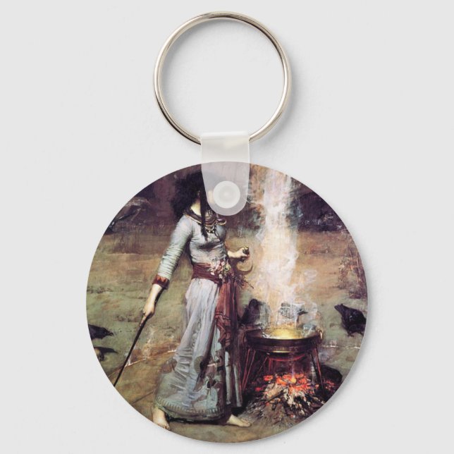 Magic Circle 1886 Waterhouse Keychain (Front)