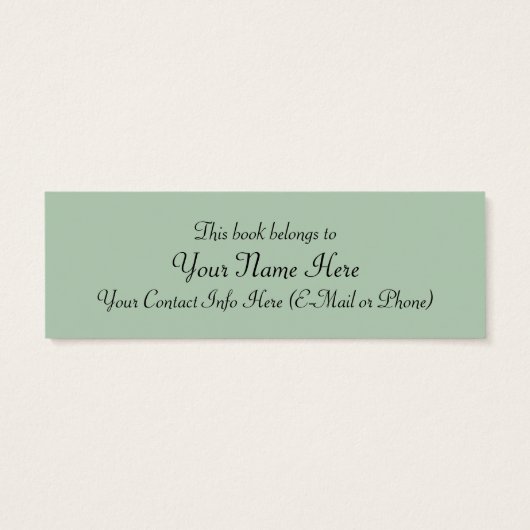 Magic Circle Bookmark by John W. Waterhouse (Back)