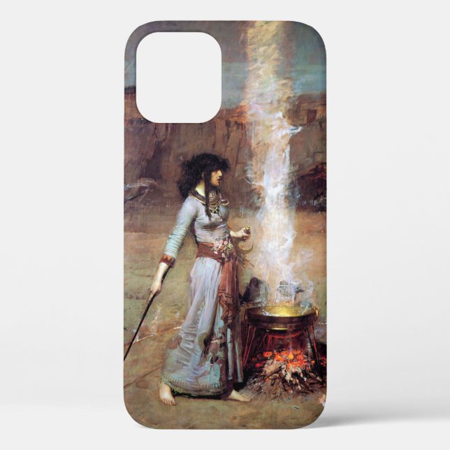 Magic Circle, John William Waterhouse Case-Mate iPhone Case (Back)