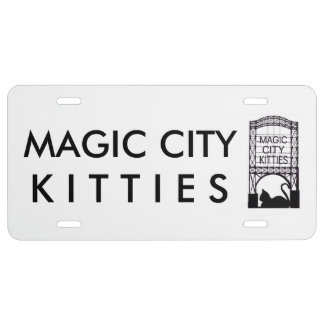 Magic City Kitties License Plate
