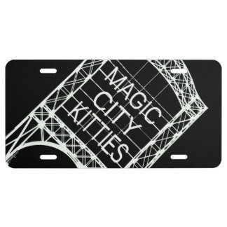 Magic City Kitties License Plate