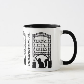 Magic City Kitties Ringer Mug by MagicCityKitties at Zazzle