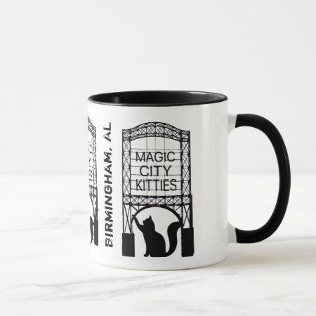 Magic City Kitties Ringer Mug