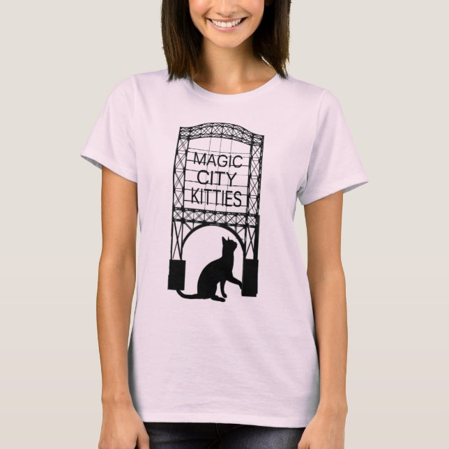 Magic City Kitties T-shirt (Front)