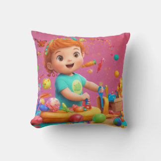 "Magic Cloud: Dreamy Comfort Cushion" Throw Pillow