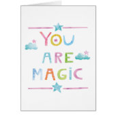 Magic Clouds You are Magic Cards (Front)