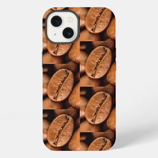 Magic coffee beans  iphone case (Back)
