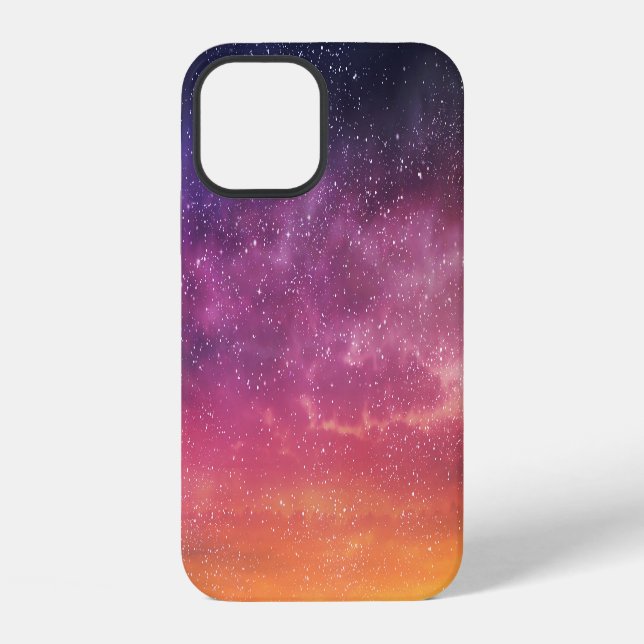 Magic Color: Enchanting Sky Background. Iphone Case (Back)