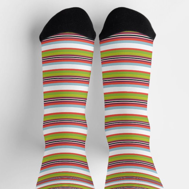 Magic colorful stripes socks (Top)