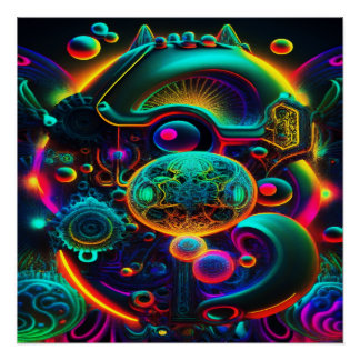 Magic Construct Wonders Poster