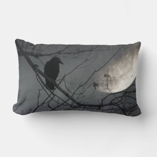 Magic Crow Lumbar Pillow