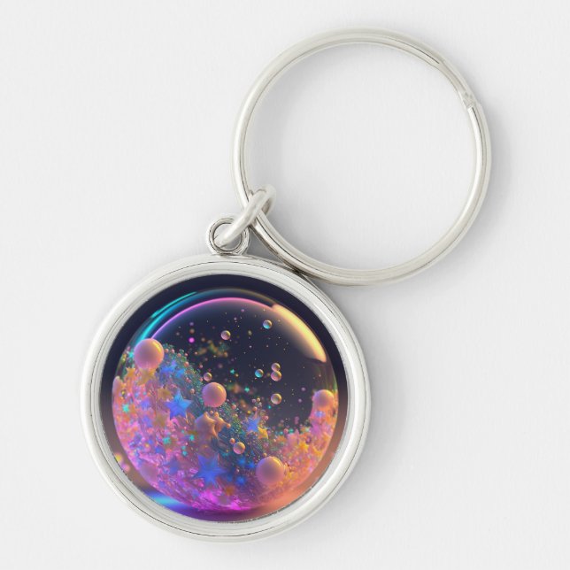 Magic Crystal Fairy Ball Keychain (Front)