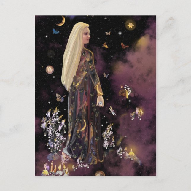 Magic Crystal! Postcard (Front)