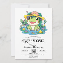 Magic Cute Frog Baby Shower