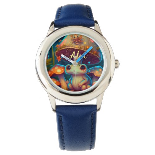 Magic cute frog mushroom  watch