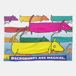 Magic Dachshunds Towel