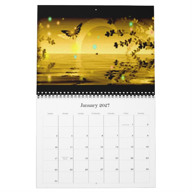 Magic Days  2009 Calendar (Jan 2027)