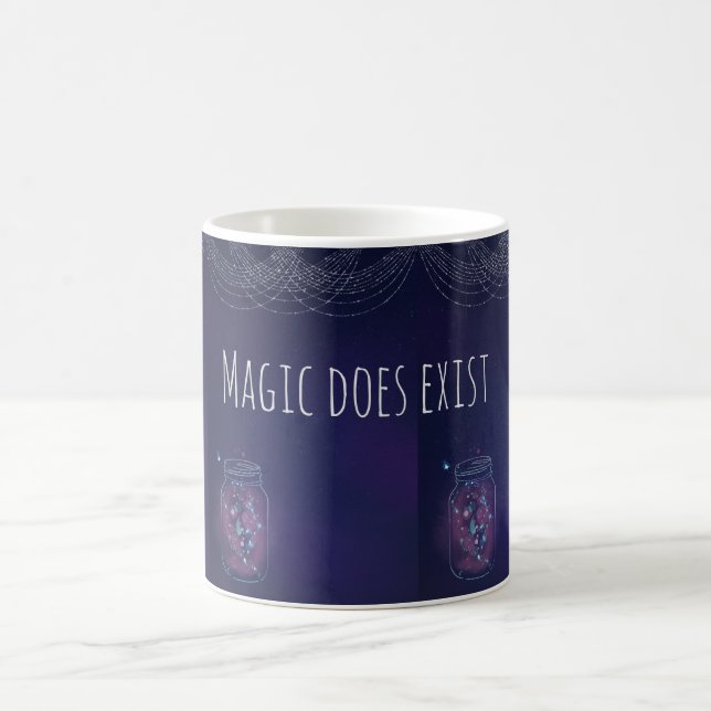 Magic Does Exist FireFly Jar Coffee Mug (Center)