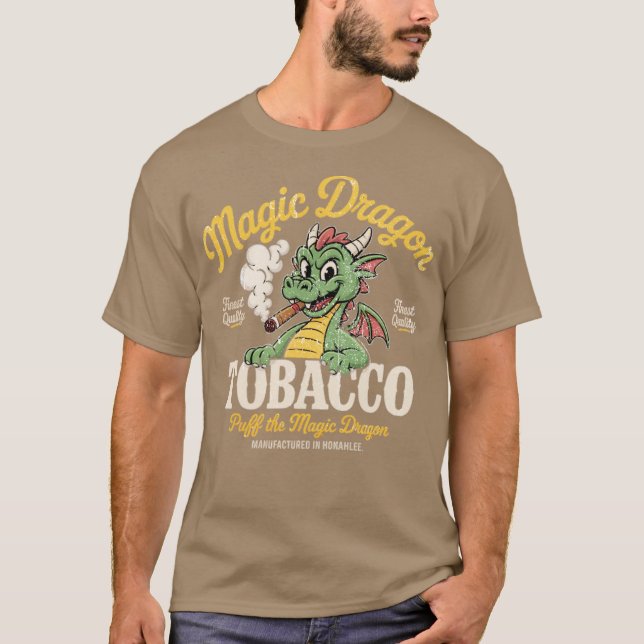Magic Dragon Tobacco T-Shirt (Front)
