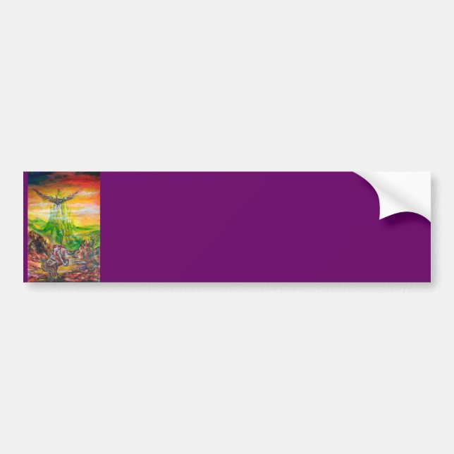 MAGIC DUEL BETWEEN BRADAMANT AND NEGROMANCER BUMPER STICKER (Front)