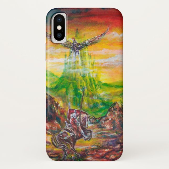 MAGIC DUEL BETWEEN BRADAMANT AND NEGROMANCER Case-Mate iPhone CASE (Back)