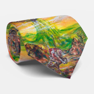 MAGIC DUEL BETWEEN BRADAMANT AND NEGROMANCER  NECK TIE