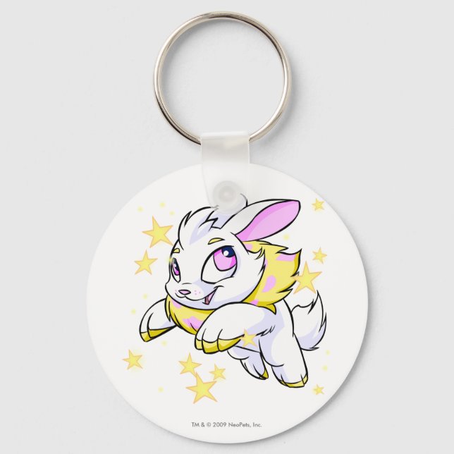 Magic Electric Cybunny Keychain (Front)