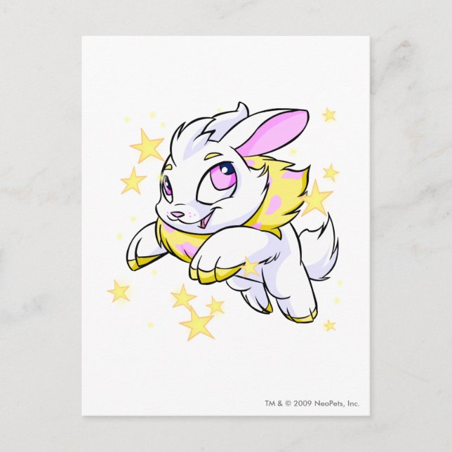 Magic Electric Cybunny Postcard (Front)