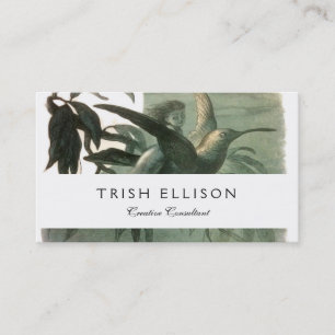 Magic Elf Flying Night Moon Art Business Card
