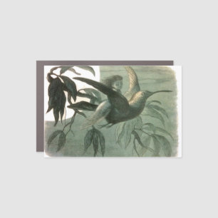 Magic Elf Flying Night Moon Art Car Magnet