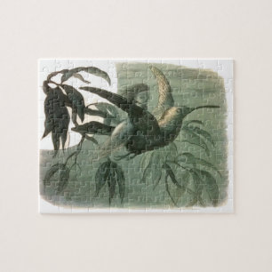 Magic Elf Flying Night Moon Art Jigsaw Puzzle