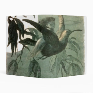 Magic Elf Flying Night Moon Art Mini Binder