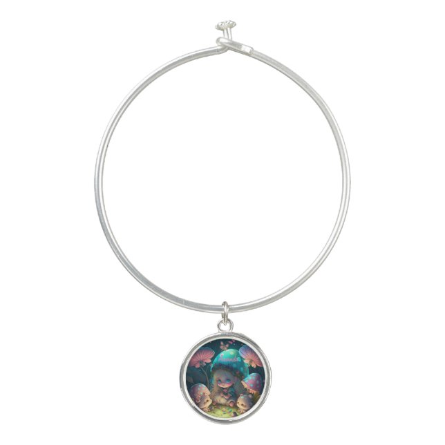 Magic elf moments             bangle bracelet (Front)