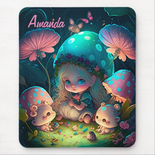 Magic elf moments          mouse pad