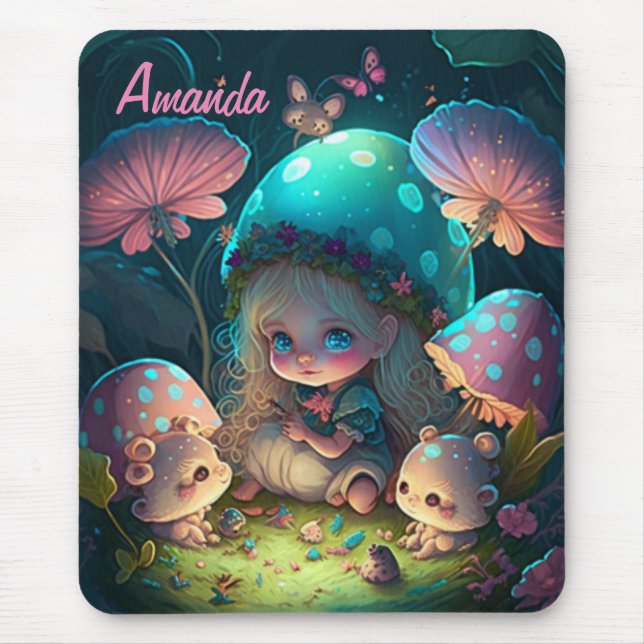 Magic elf moments          mouse pad (Front)