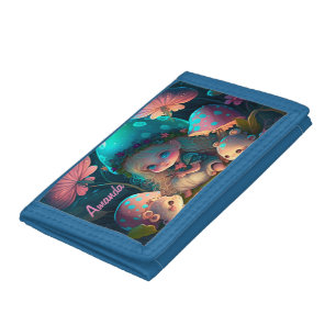 Magic elf moments tri-fold wallet