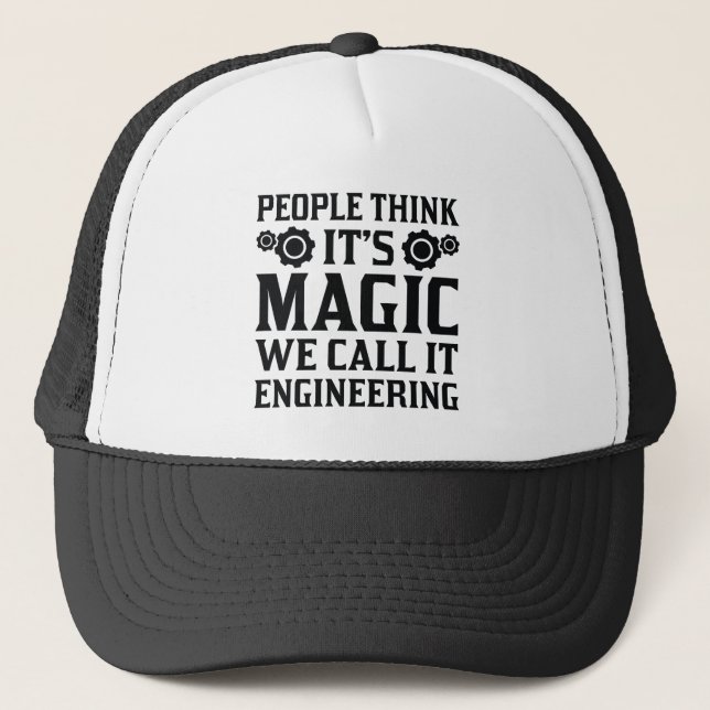 Magic Engineering Trucker Hat (Front)