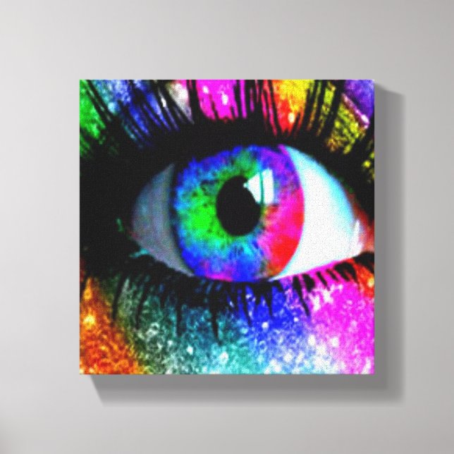 Magic eye canvus canvas print (Front)