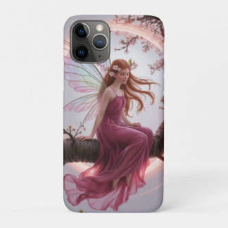 Magic Fairy Among Cherry Flowers - Illustration d iPhone 11 Pro Case