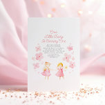 Magic Fairy Birthday Invitation<br><div class="desc">Flutter and twirl, it's time for the birthday girl! This cute birthday invitation is the perfect choice for a young girl's magical celebration. Whether it's a whimsical fairy first, magic one birthday or a fantasy forest-inspired second, third, or fourth, this card ensures a touch of magic in every word. Its...</div>