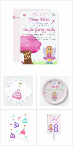 Magic Fairy Party | Girl's Birthday Collection