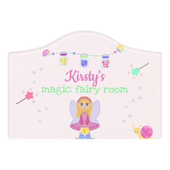 Magic Fairy Princess | Personalized Girl's Bedroom