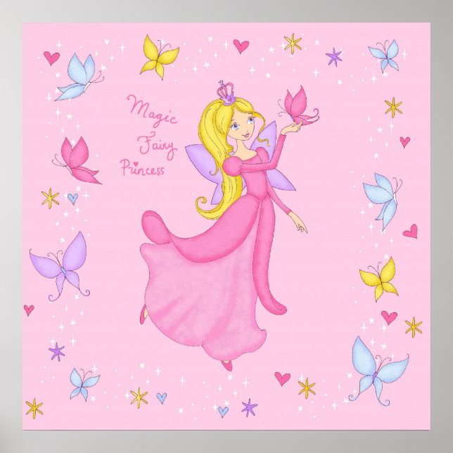 Magic Fairy Princess Poster (Front)