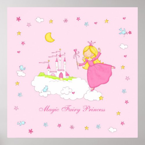 Magic Fairy Princess Poster