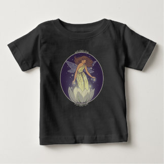 Magic Fairy White Flower Glow Fantasy Art Baby T-Shirt